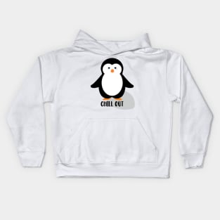 Penguin - Chill Out Kids Hoodie